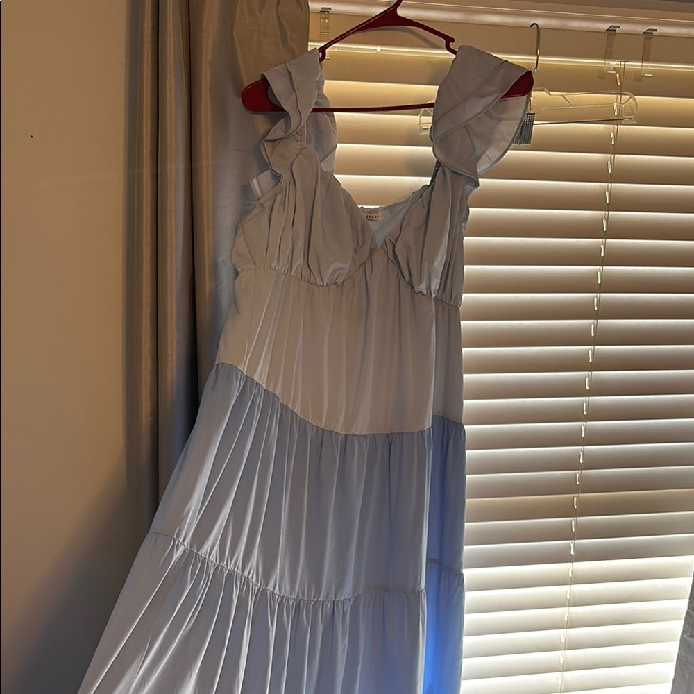 English Factory Light Blue Blouse